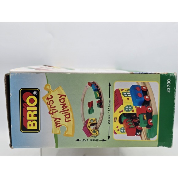 Brio 33700 My First Railway Set - EXCELLENT- With Inserts & Bags - SEE PICS - Picture 3 of 16